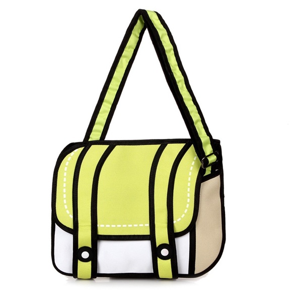 Green 2D bag