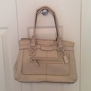 Coach Penelope pebbled leather purse