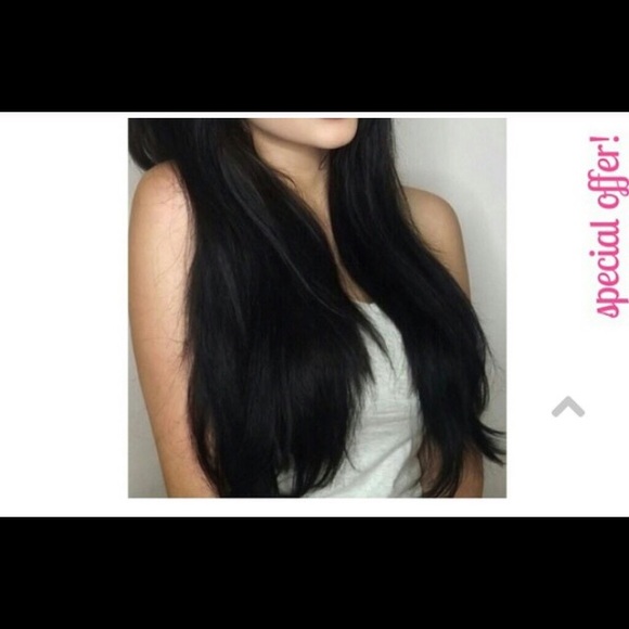 Hair extensions human hair.