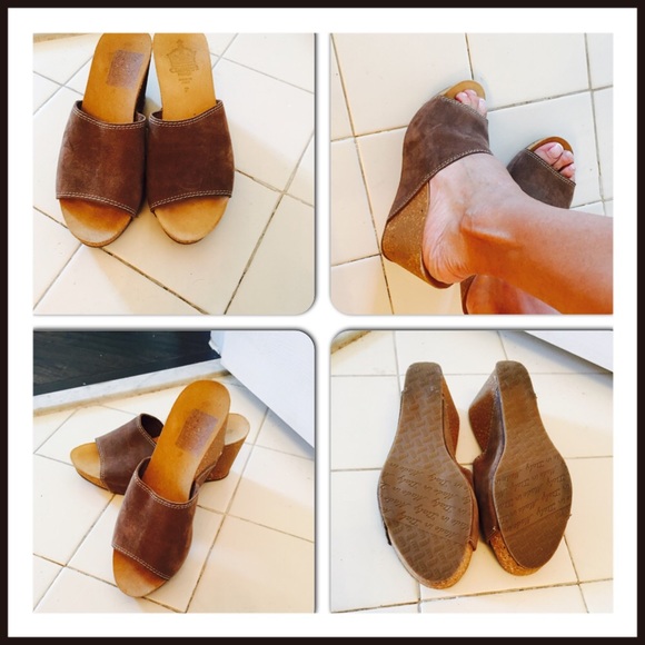 Crown vintage slip on clogs (7)