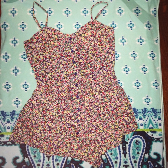 Floral Playsuit