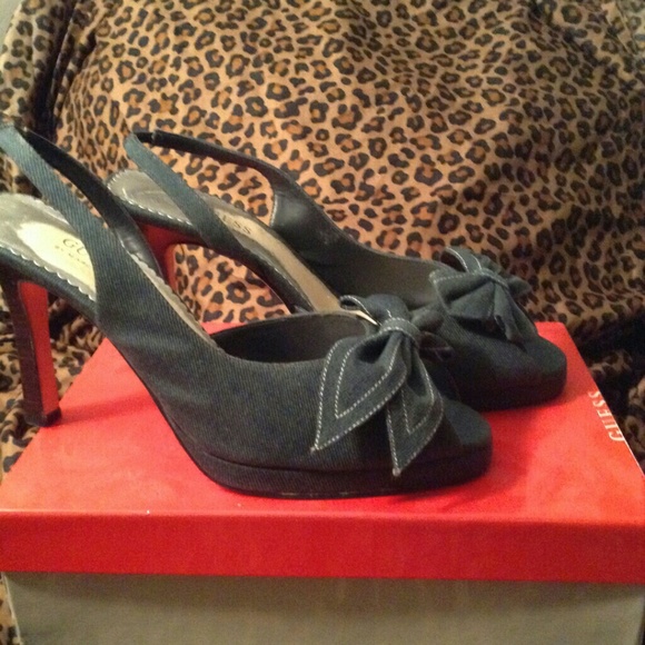 Guess Denim Pumps