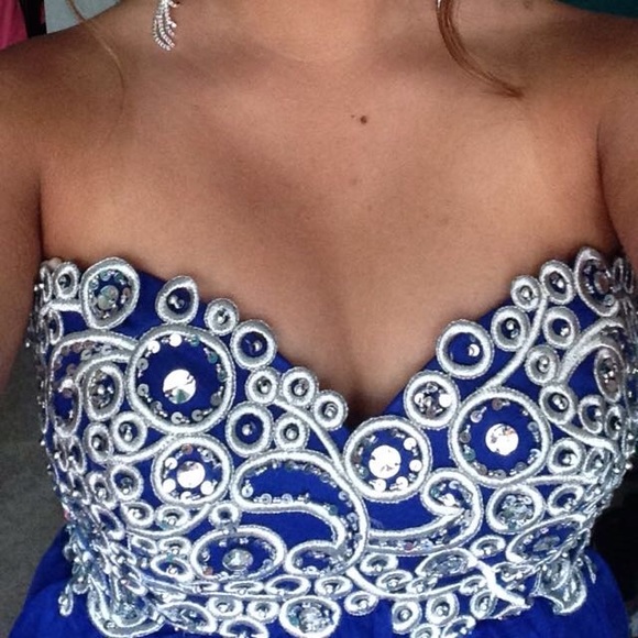 Prom Dress Royal Blue
