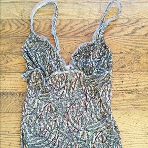 Diane von Furstenberg Organic Pattern Camisole