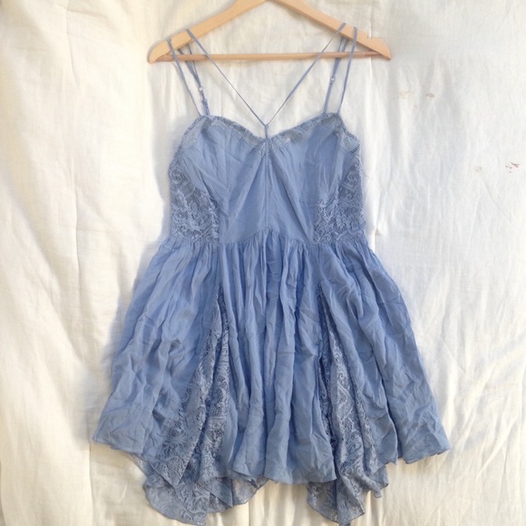 Free People Lace Insert Dress