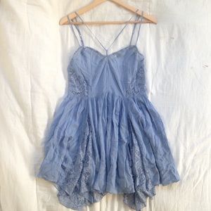 Free People Lace Insert Dress