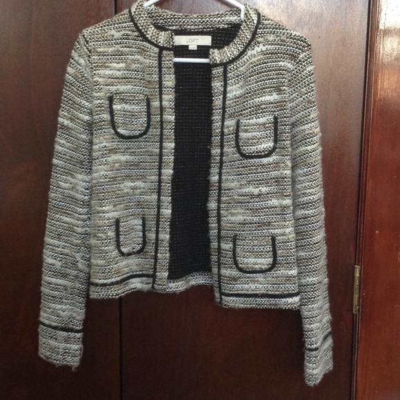 LOFT sweater jacket