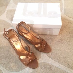 Belle by Sigerson Morrison Brown Claire Sandals