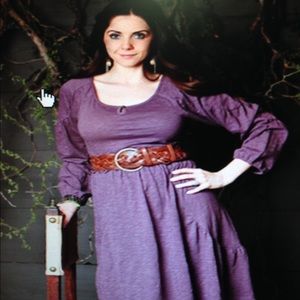 Purple "Charlie" Dress