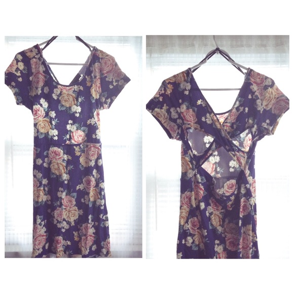 Floral bodycon dress