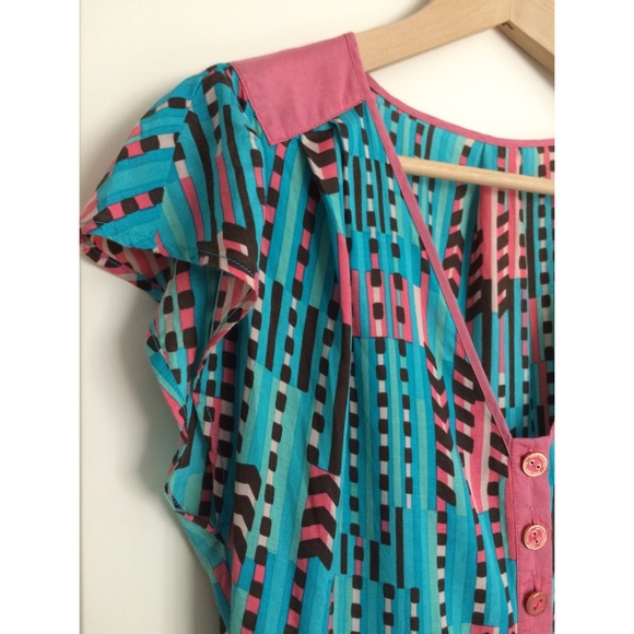 Geometric summer dress dress by Juicy Couture - Picture 2 of 4