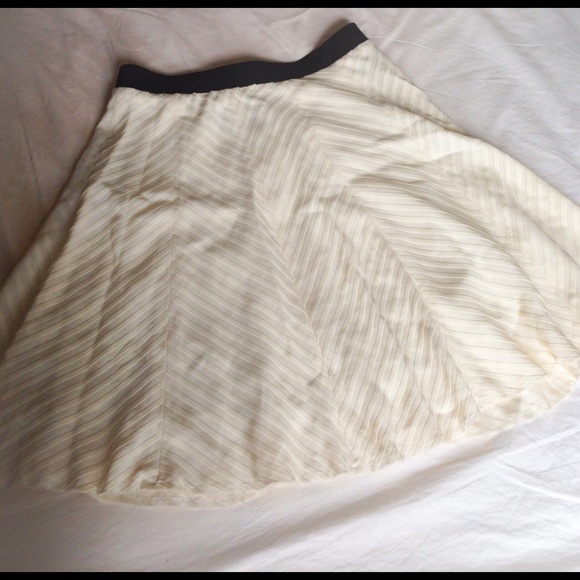 Rag & Bone - Silk Creme Skirt - 2