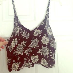 Brandy Melvile cropped tank☀️