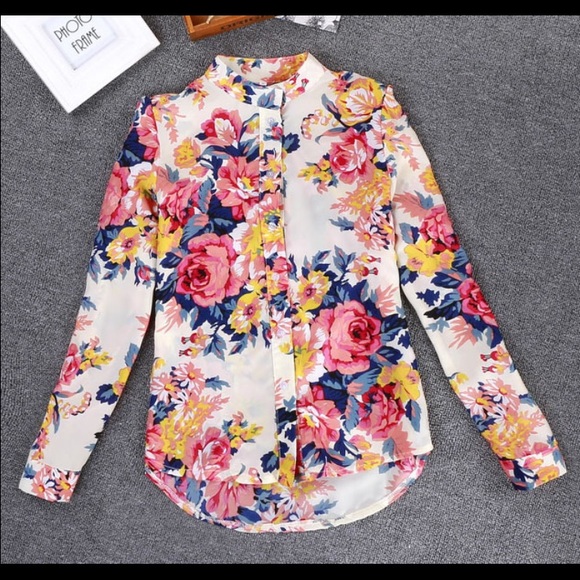 Floral Print Shirt