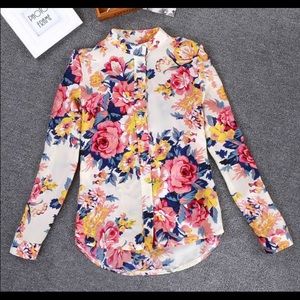 Floral Print Shirt