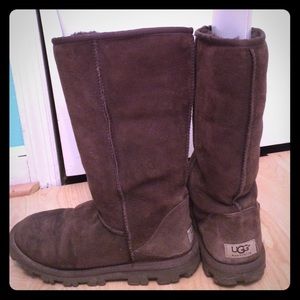 Dark Brown Tall UGG Australia Boots