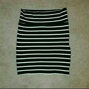 Pencil skirt.