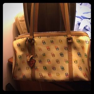 Authentic Dooney & Bourke barrel handbag