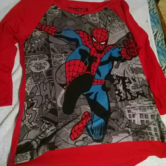 Spider-Man Marvel baseball tee (medium)