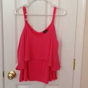 Bundle- New coral summer top!! And bathing suit