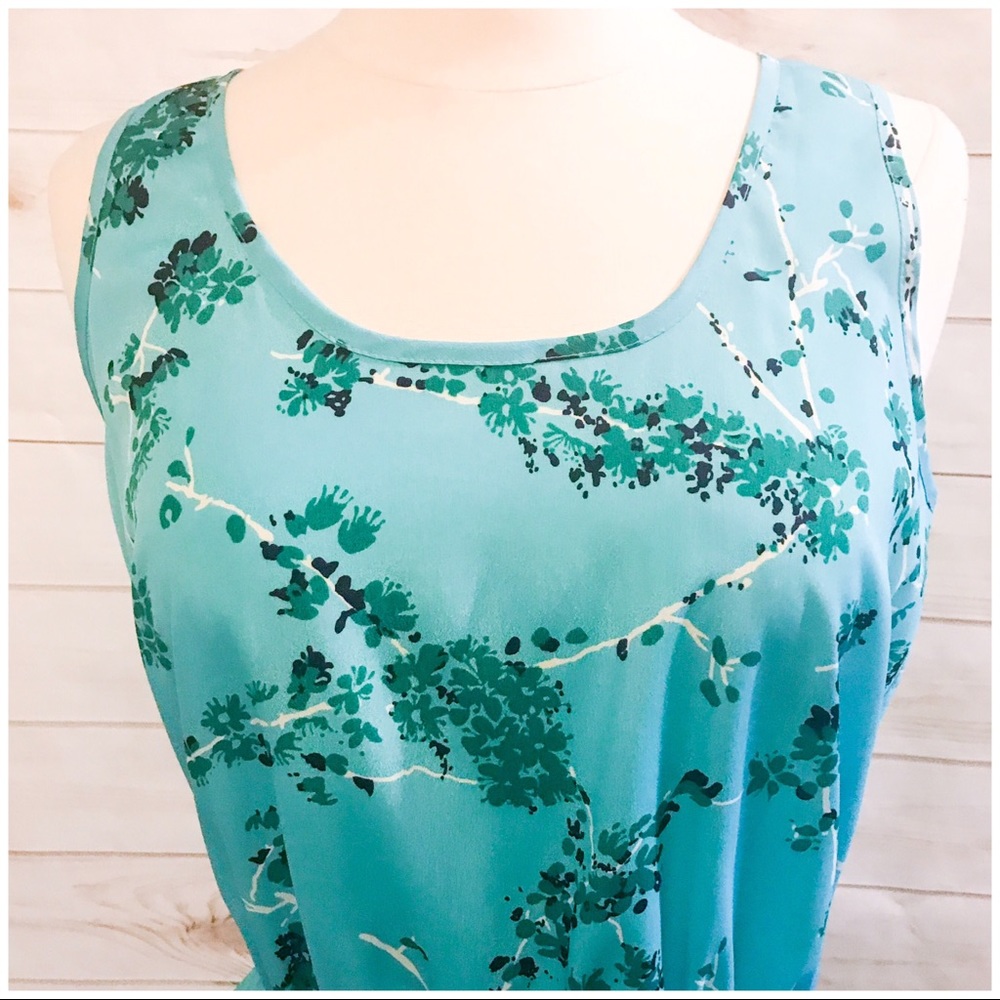 ANTHROPOLOGIE FLORAL PEPLUM TOP ~ NWT - Picture 3 of 7