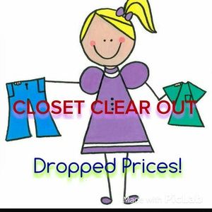 Closet Clear Out In Affect!