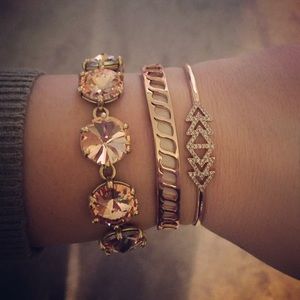 Plaqué or>multi necklace | maruo