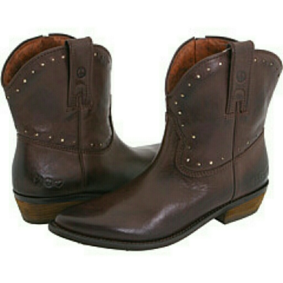 Lucky Brand cowboy leather boots