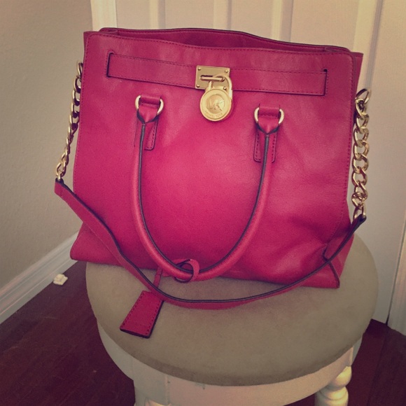 Hot Pink Michael Kors Hamilton