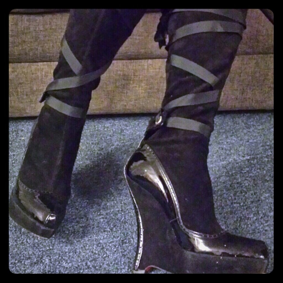 Cesare Paciotti knee-high boots