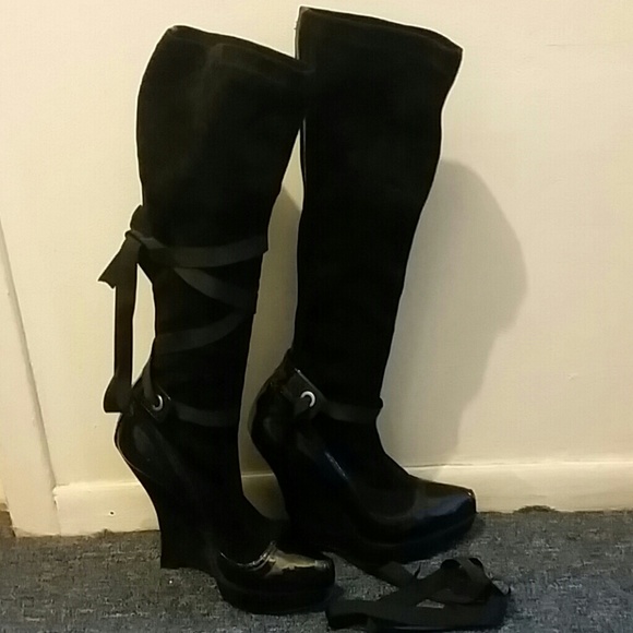 Cesare Paciotti knee-high boots