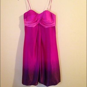 Pink [Reverse] Ombré Semi Formal Dress