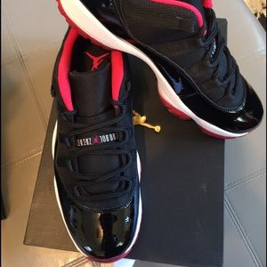 Air Jordan retro 11 low bred. Size 9.5, 6, & 6.5.