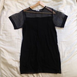 NWOT ASOS Sheer Paneled Dress
