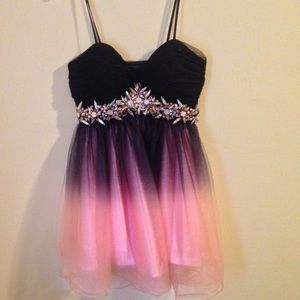 Ombré Semi Formal Dress