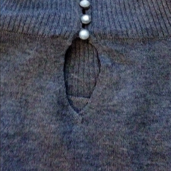 Signature by Saks Fifth Ave silk and cashmere top
