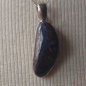 Opal set in .925 silver