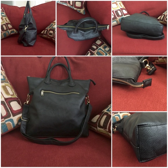 H&M Black Cross body Tote