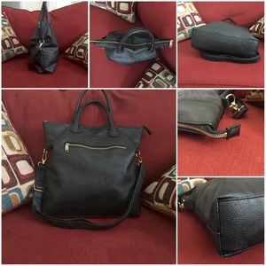 H&M Black Cross body Tote