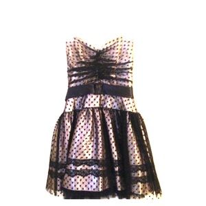 Polka Dot Semi Formal Dress