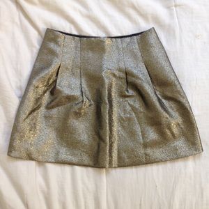 Madewell Metallic Skirt