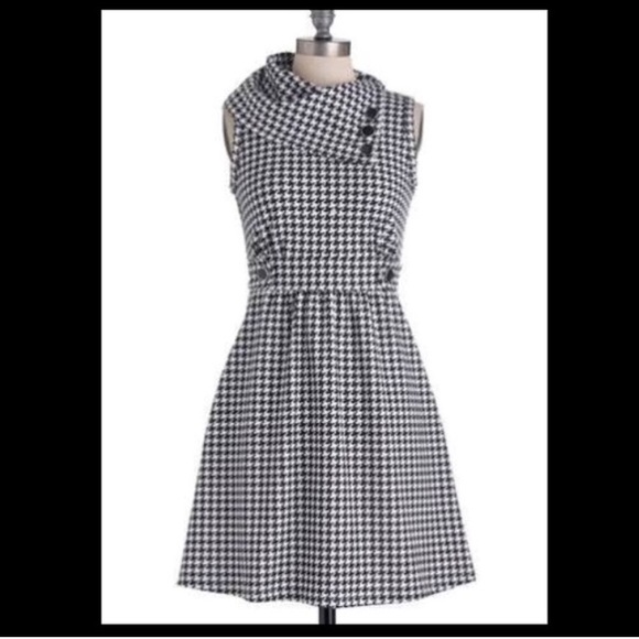 Monteau Houndstooth dress
