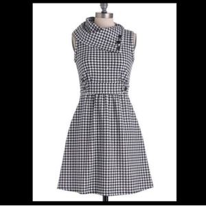 Monteau Houndstooth dress