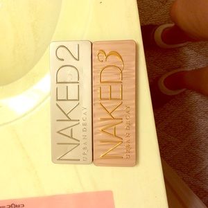 Naked 2 and 3 palettes