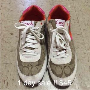 Coach Size 10 Summer sneakers