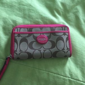 Coach wristlet