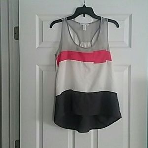 Color block tank