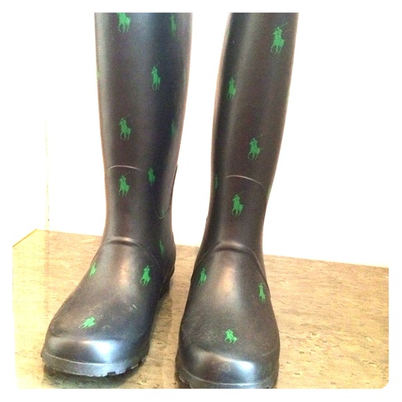 Ralph Lauren Polo Rain Boots