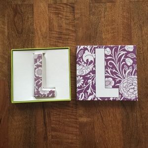 Nordstrom Ceramic Initial "L"