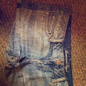 American Eagle sparkly shorts